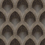 GALERIE Geometriai mintás barna színárnyalatú vlies tapéta Special FX2/Galerie G68087 (G68087)