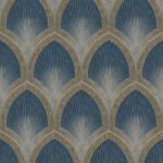 GALERIE Geometriai mintás kék színárnyalatú vlies tapéta Special FX2/Galerie G68083 (G68083)