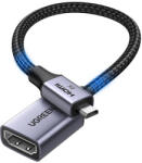UGREEN HD182 micro HDMI HDMI HDMI kábel, 8K 60Hz, 48Gbps, 0.2m (fekete) (65593) - scom