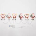 Somogyi Elektronic MLS6 Mikulás fényfüzér, szilikon, 6db melegfehér LED (MLS6)