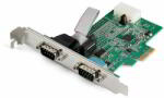 StarTech - 2 portos PCI Express RS232 soros adapterkártya - PEX2S953 (PEX2S953)