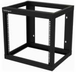 StarTech - 2 oszlopos, 9U magas, nagy teherbírású, falra szerelhető hálózati rack, 19" - RK919WALLO (TÚLMÉRETES ÁRU) (RK919WALLO)