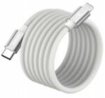 YENKEE YCU 01 WH USB-C - Lightning mágneses kábel, fehér (37000585)