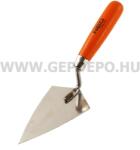 NEO stukkókanál, hegyes rozsdamentes 140x80mm (50-121)