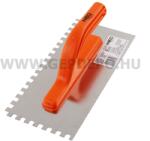 NEO acél simító, fogazott, 0, 8x0, 8mm rozsdamentes 270mm (50-203)