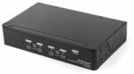StarTech - 4 portos DisplayPort KVM kapcsoló - 4K 60Hz - SV431DPUA2 (SV431DPUA2)