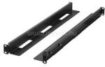 Lanberg AK-1902-B 1U 650x1090mm állítható fekete rack sín készlet (AK-1902-B) (AK-1902-B)