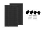 EcoFlow Merev napelem panel szerelőkészlettel, 2 x 100W 1ECOS331MF (1ECOS331MF)
