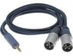IFI Jack 4, 4mm -> 2db XLR M/M audio kábel fekete Standard Edition (4.4_TO_XLR_SE) (4.4_TO_XLR_SE)