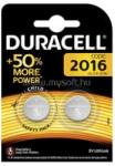 Duracell DL 2016 lítium gombelem 2db/bliszter (10PP040030) (10PP040030)