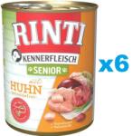 RINTI Kennerfleish Senior Chicken 6x800 g conserve alimente caini, cu pui