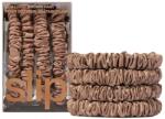 Slip Pure silk skinny scrunchies Light Brown