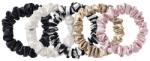 Slip 5 pure silk midi scrunchies Blau Gestreift, Rosa, Weiß, Karamell, Schwarz