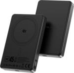 Blavec Power Bank 10000mAh BJ-05 Ultra Gyors 16mm - Type C - Qi2.2 25W + PD 45W mágneses indukció Magsafe 2 az 1-ben (PBBJ05-QI22MC10B) fekete - smartdiszkont