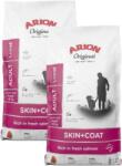 ARION Original Skin & Coat Adult Somon și orez pentru rase mari 2x12kg