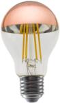Diolamp LED Filament Tükrös izzó, A60, 8 W/ 230 V/ E27/ 2700 K/ 900 lm/ 180°/DIM, réz kupola (ELIOR8WWDIMRG)
