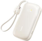Baseus EnerFill FC21 Qpow 3 Ultra 20000mAh 22.5W Powerbank kijelzővel és kábellel - Bézs