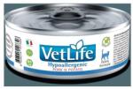 Vet Life Natural Diet Cat konzerv Hypollergenic Pork&potato 85g - grandopet