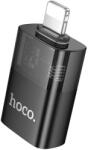 hoco. adapter OTG Lightning (férfi) - USB A (női) UA36 fekete átlátszó,