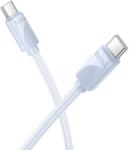 hoco. Type-C USB kábel Type C to Type C 3A 60W X114 1 m kék
