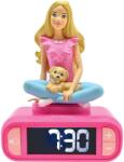 Lexibook Barbie ébresztőóra 3D éjszakai fénnyel