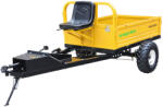 ProGARDEN Remorca cu tractiune ProGARDEN Alpine RM500T 500kg 1 Osie Prindere Bolt pentru Motocultor Roti 19x7-8 (4681000005)