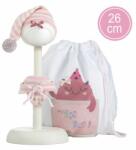 Llorens M26-314 New Born játékbaba ruha + kiegészítők, 26 cm méretű