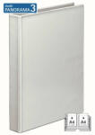 Belkin Caiet mecanic cu buzunar, plastifiat PP, 2 inele in "D", 30 mm, cotor 50mm, BANTEX - alb (B-400044212)