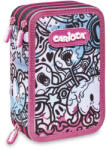 CARIOCA Penar echipat cu 3 compartimente Carioca Comics, Bleu-roz (CA-131552) Penar