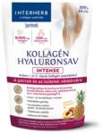 INTERHERB Kollagén Hyaluronsav Intense Por Ananász-Őszibarack ízű 300 g