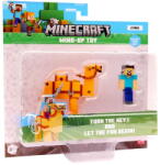 P. M. I. Kids World Minecraft S2 3d Wind-up Toy - Steve & Camel (mc1015a) Figurina