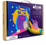 Wiky OKTO Sova художествен комплект за рисуване върху платно 29x29 см (034364)