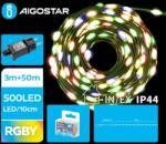 Aigostar - LED външен коледен гирлянд 500xLED/8 режима 53m IP44 многоцветен (AI1425)