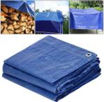 Sersimo Springos vízálló Takaróponyva 4x6m 60g/m2, UV védelemmel ellátott - Kék (SPRI-GA2117)