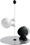 Alessi Комплект солница и пиперник LILLIPUT 14 см, черно/бяло, Alessi (ALASG02BW)