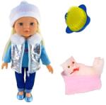 Wiky Păpușă cu pisică 43cm (WKW049265) Figurina
