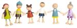 Legler Picior mic Figurine din lemn Familie (DDLE11804) Papusa
