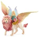 Schleich Zana Schleich Elfia pe un leu înaripat (OLP102670714) Figurina