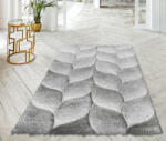 Shaggy szőnyeg California 3D 481 (Grey White) 200x280cm Szürke