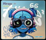 A4Tech Mousepad BP-45W Nyx Mirage Multicolor (BP-45W Nyx Mirage) Mouse pad