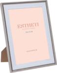 Estetic Képkeret 13, 1x18, 1cm szürke-fehér műanyag