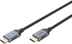 Unitek C1628GY01-1.5M DisplayPort kábel 1, 5 M Fekete, Szürke (C1628GY01-1.5M) - compzone