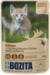 Bozita 24x85g Bozita Kitten falatok szószban csirke nedves macskatáp