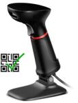 Polpos ps-200 2d vonalkódolvasó usb kábellel és állvánnyal (POLPOS PS-200)