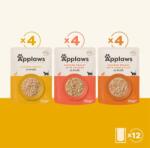 Applaws Chicken Selection tasak macskáknak, csirke válogatás húslevesben 12 x 70 g