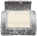 TRIXIE Hullámos gyapjú kaparófa macskáknak - szürke 29 x 18 x 50 cm