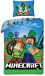 Halantex Детски спален комплект Halantex - Minecraft Boom (MNC-282BL_50_70)
