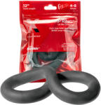 Perfect Fit - inel penis gros - silicon negru 30cm (851127008666)
