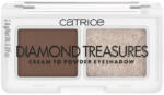 Catrice Diamond Treasures Cream to Powder Eyeshadow 2, 8 g fard de ochi 010 Hazel Spark