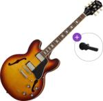 Epiphone ES-335 Figured Basic SET Raspberry Tea Burst Chitară semi-acustică